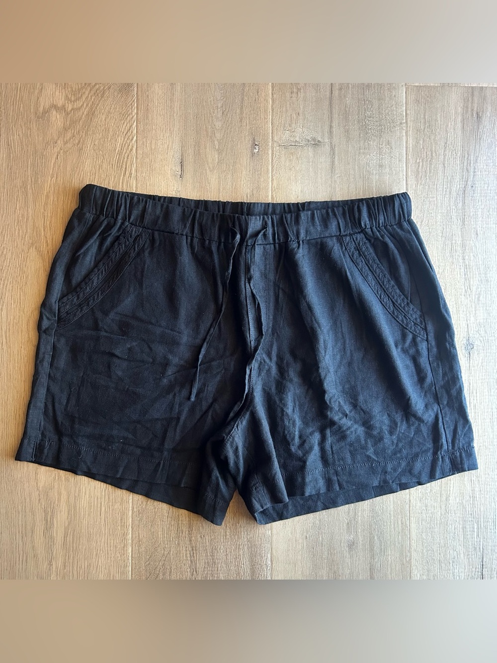 Briggs Linen Blend Drawstring Shorts
